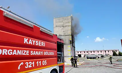 Gören yangın sandı..!