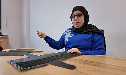 Görme engelli öğrenci Beyzanur, Kayseri'de hayata bakın nasıl tutundu