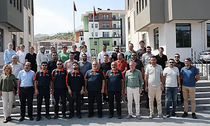 Hacılar Belediyesi'nde gerçeğini aratmayan tatbikat: Personel afetlere hazırlandı
