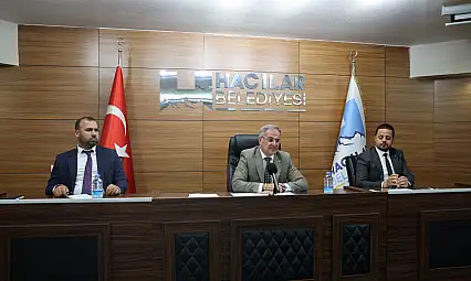 Hacılar Belediyesi temmuz ayı toplantısında neler konuştu?