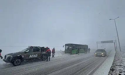 Hacılar'da tipi kabusu: 3 yaralı!