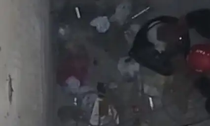 Havalandırma boşluğuna düşen kedinin yardımına Kayseri İtfaiyesi koştu!