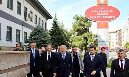 Hulusi Akar Kayseri Devlet Hastanesi'nde! Dikkat çeken inceleme