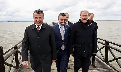 Hulusi Akar ve Mehmet Muş Samsun'da bakın neyi inceledi?