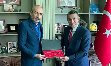 İbrahim Sungur'dan Ömer Gülsoy'a ziyaret
