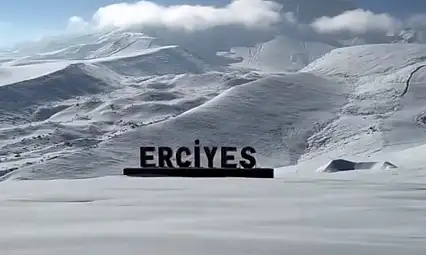 İç Anadolu'nun zirvesi bembeyaz oldu