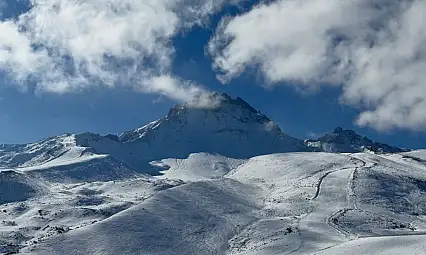 İç Anadolu'nun zirvesinden kartpostallık görüntüler