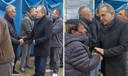 İki kişinin öldüğü cinayet sonrası Başkan'dan dikkat çeken ziyaret!