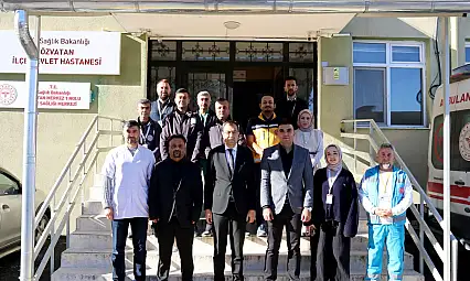 İl Sağlık Müdürü Erşan, Özvatan'da