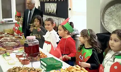 İlkokulda yerli malı şenliği