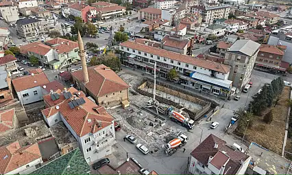İşte Kayseri'ye yapılacak olan yeni çarşının temeli