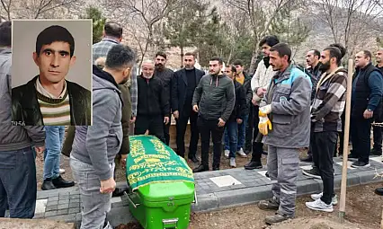 Kalbine yenik düşen işçi son yolculuğuna uğurlandı