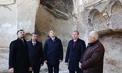 Kapadokya Alan Başkanı yaz aylarının gözde vadisini inceledi