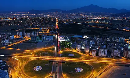 KASKİ'den Erkilet Bulvarı'nda gece mesaisi