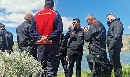Kızılırmak'a düşen genç için 51 personel seferber oldu