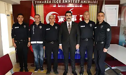Kaymakamdan kolluk kuvvetlerine ziyaret