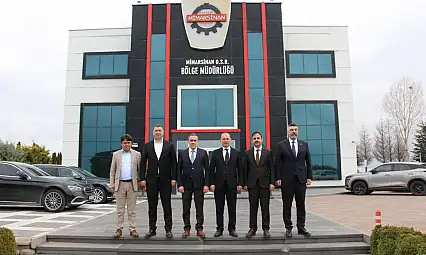 Kaymakamların seçim öncesi ziyareti dikkat çekti!