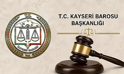 Kayseri barosundan destek: 'İzmir barosu yalnız değildir'