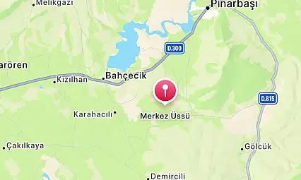 Kayseri bu sabah da sallandı! Pınarbaşı'da bir deprem daha
