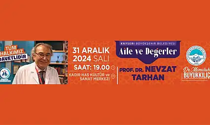 Kayseri Büyükşehir Belediyesi aile ve değerler