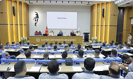 Kayseri Büyükşehir'den personeline güvenlik eğitimi verildi!