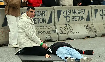 Kayseri'de 30 ekibin katılımı ile tatbikat düzenlendi! Filmleri aratmayan görüntüler