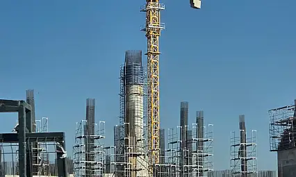 Kayseri'de 700 milyonluk camide son durum! Beton bloklar yükseliyor