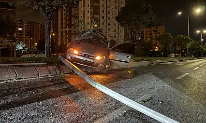 Kayseri'de alkollü sürücü ortalığı birbirine kattı