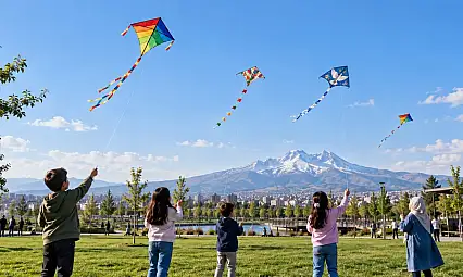 Kayseri'de anlamlı etkinlik: Uçurtmalar çocuklar için uçacak