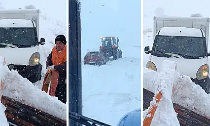 Kayseri'de Başkan böyle seslendi: Yollar sürekli kapanıyor! Dışarı çıkmayın