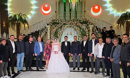 Kayseri'de Başkanlar bu düğünde buluştu