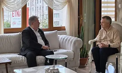 Kayseri'de Bayar Özsoy'dan Dayangaç ailesine başsağlığı ziyareti