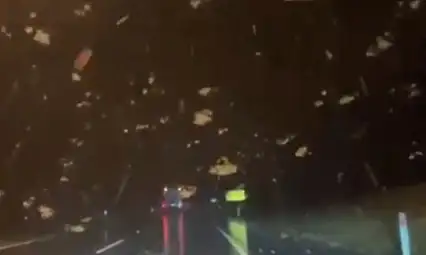 Kayseri'de bazı güzergahlarda kar yağışı var!