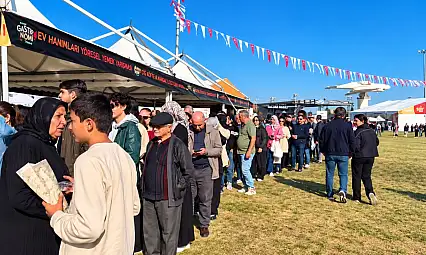 Kayseri'de bedava dağıtıldı! Vatandaşlar akın etti