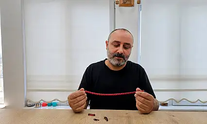 Kayseri'de binlerce tesbih yaptı ama kendisine bir tane ayıramadı