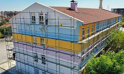 Kayseri'de bir okul daha yenileniyor!