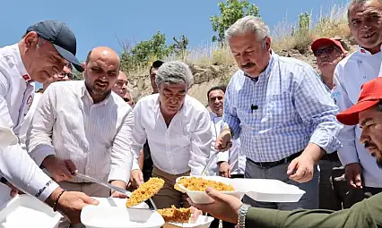 Kayseri'de bir pilav etkinliği devam ediyor!