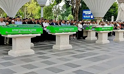Kayseri'de bugün 5 kişi vefat etti (19 Eylül)