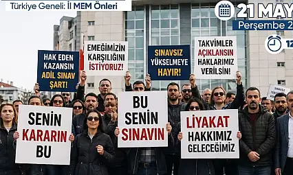 Kayseri'de bugün eylem yapacaklar