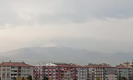 Kayseri'de bugün gök gürültülü sağanak yağış etkili olacak