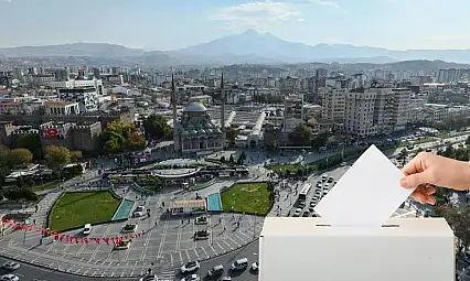 Kayseri'de bugün seçim var!