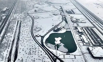 Kayseri'de büyüleyen manzara