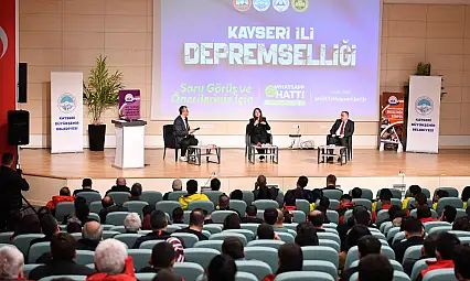 Kayseri'de deprem farkındalığı