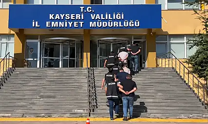 Kayseri'de dev operasyon! Yüzlerce kişi yakalandı