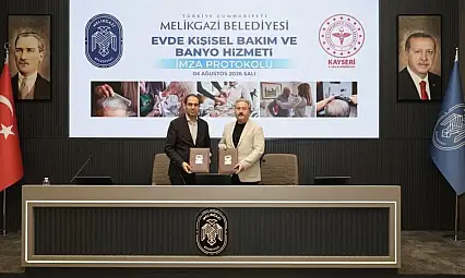 Kayseri'de dikkat çeken sosyal destek! Hasta ve yaşlılara evde bakılacak