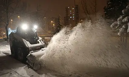 Kayseri'de ekiplerden 24 saatlik mesai!