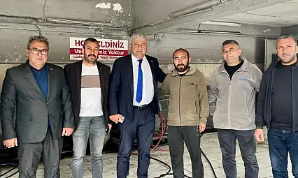Kayseri'de esnaf anlattı, MHP heyeti dinledi