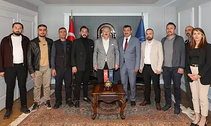 Kayseri'de esnaf temsilcilerinden Başkan Palancıoğlu'na önemli ziyaret