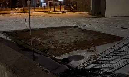 Kayseri'de fırtına kamelyayı yerinden söktü