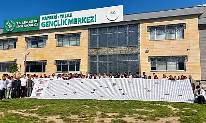 Kayseri'de Gazzeli şehit çocuklar için tek yürek oldu!